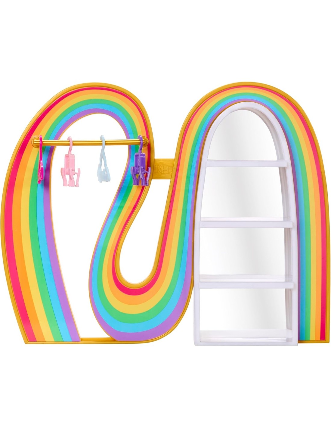 GIOCATTOLO PUBBLICIZZATO: vendita online RAINBOW HIGH AMAYA ARMADIO ARCOBALENO, SET MODA, ACCESSORI INCLUSI in offerta