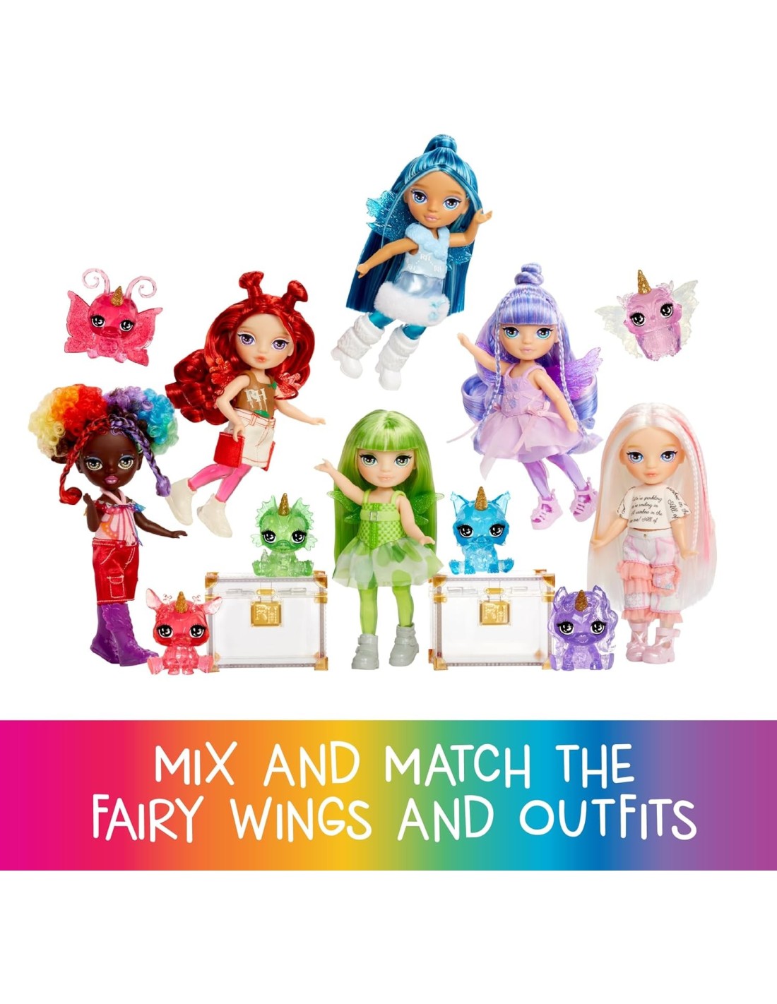 GIOCATTOLO PUBBLICIZZATO: vendita online RAINBOW HIGH BAMBOLA RAINBOW FANTASY ASSORTITO, GIOCATTOLO BAMBINE, 6+ ANNI in offerta