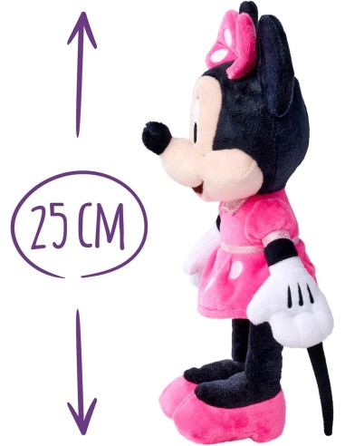 PELUCHE: vendita online MINNIE PELUCHE ROSA 25CM, DISNEY in offerta
