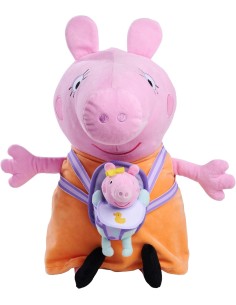 PELUCHE: vendita online PEPPA PIG PELUCHE MAMMMA 33CM, MORBIDO, GIOCATTOLO PRIMA INFANZIA in offerta