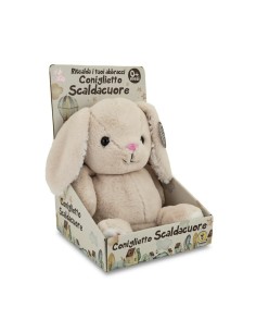PELUCHE: vendita online GOGO - CONIGLIETTO SCALDACUORE 24CM, PELUCHE MORBIDO, CUSCINO TERMICO in offerta
