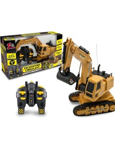 GIOCHI BOY: vendita online ESCAVATORE GIOCATTOLO RADIOCOMANDATO, SUONI REALI, TECNOLOGIA 2.4 GHZ, MOVIMENTI REALISTICI in off... 2