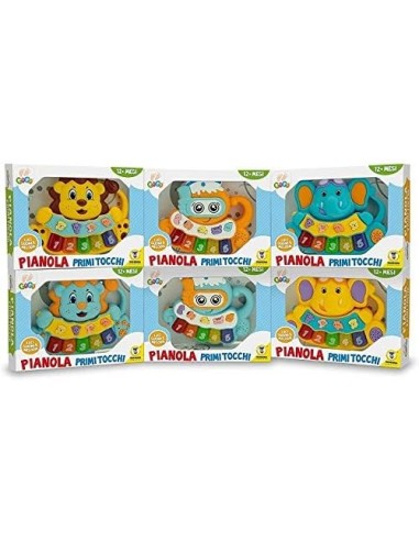 GOGO - PIANOLE ANIMALI MUSICALI 3 ASS su Shop in Casa