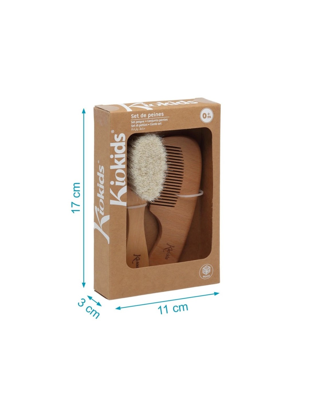 Set Pettini in Legno di Faggio per Neonati – shopincasa.it