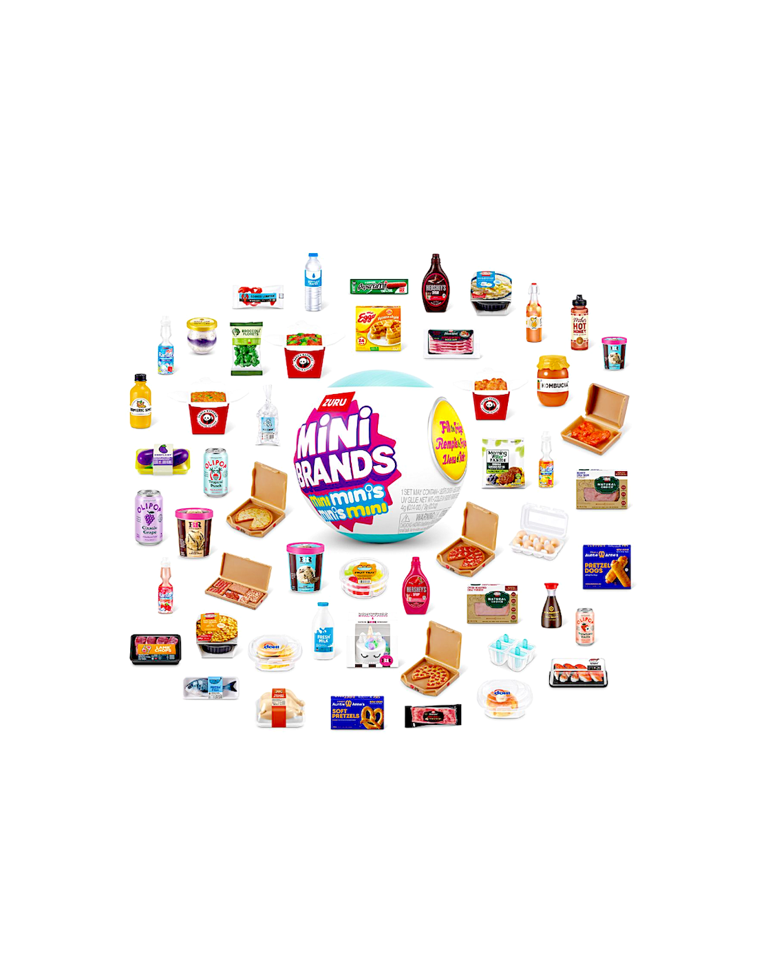 PRESCOLARI: vendita online MINI BRANDS, SFERA ACCESSORI RIEMPI FRIGO ASSORTITO in offerta