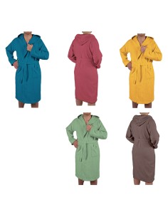 ACCAPPATOIO UNISEX COTONE TAGLIE E COLORI ASSORTITI