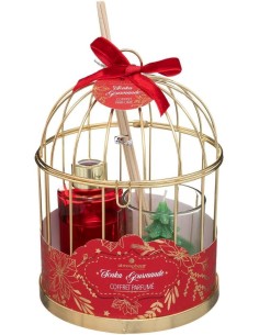 OGGETTISTICA NATALE: vendita online Decorazione set gabbie di Natale Lola 15x15x13,5cm Atmosphera - La magia di Natale a casa... 2
