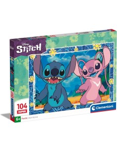 GIOCHI DI SOCIETA'E PUZZLE: vendita online CLEMENTONI, DISNEY, STITCH, SUPERCOLOR, PUZZLE 104 PEZZI, MADE IN ITALY in offerta