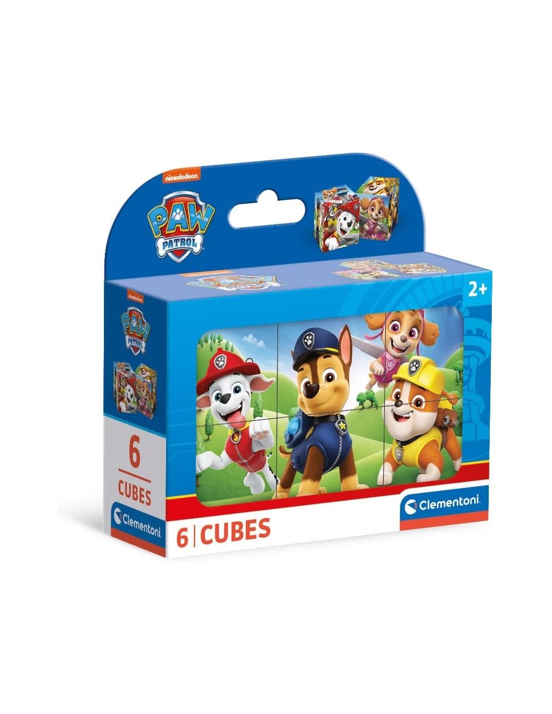 GIOCATTOLO PUBBLICIZZATO: vendita online CLEMENTONI, PAW PATROL, PUZZLE CUBI, 6 PEZZI, BAMBINI 2 ANNI, CARTONI ANIMATI, MADE ...