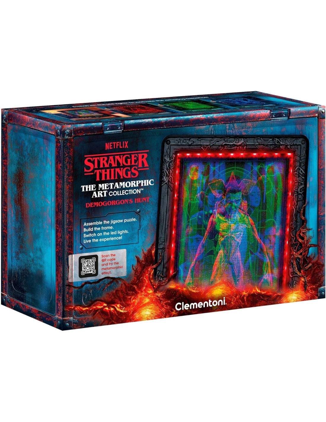 GIOCHI DI SOCIETA'E PUZZLE: vendita online CLEMENTONI STRANGER THINGS 35611 DEMOGORGON'S HUNT METAMORPHIC ART in offerta