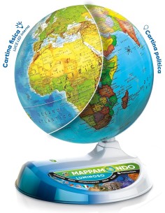 PRESCOLARI: vendita online CLEMENTONI SAPIENTINO PIU MAPPAMONDO LUMINOSO, CON APP DEDICATA in offerta 2