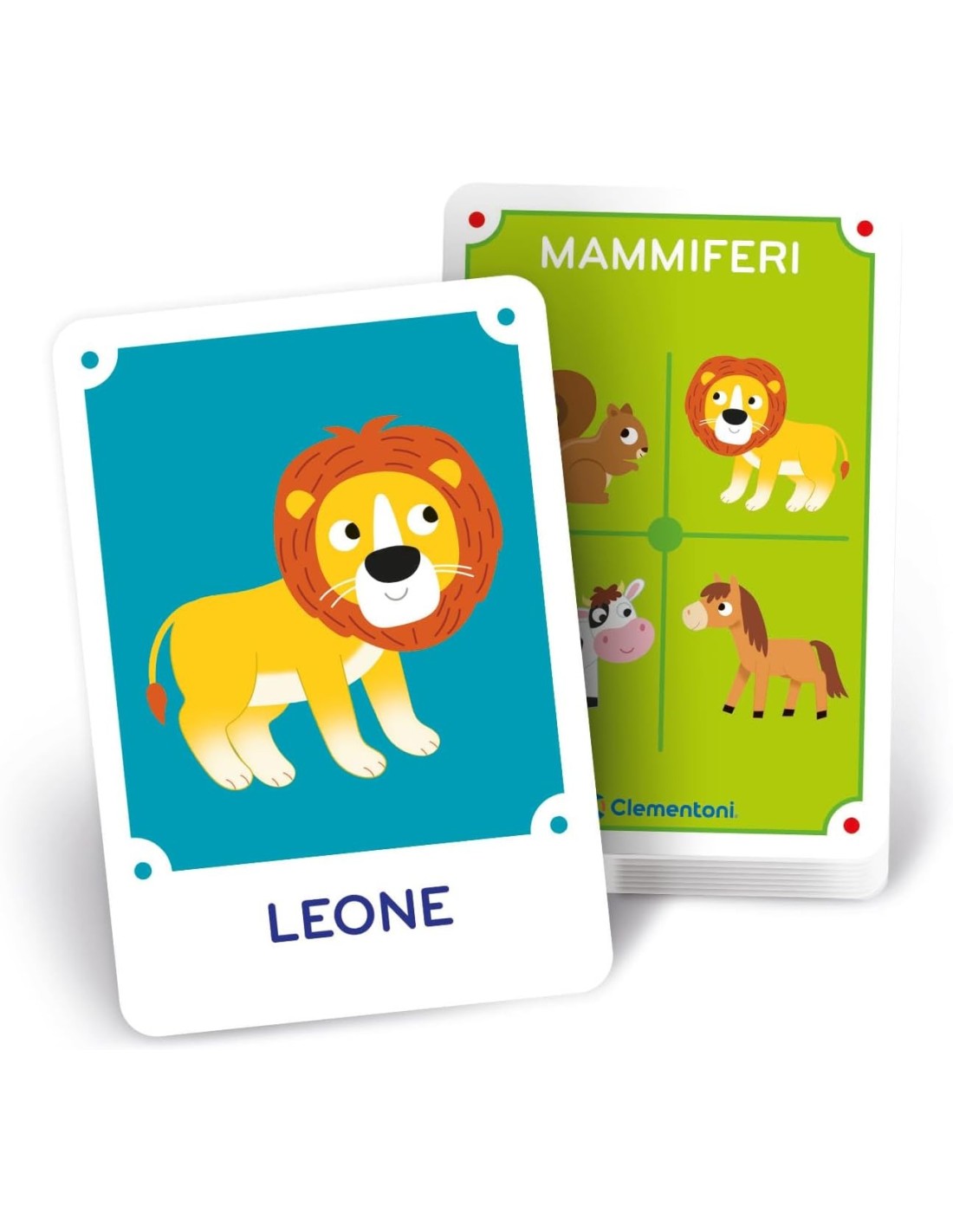 PRESCOLARI: vendita online CLEMENTONI SAPIENTINO REGNO DEGLI ANIMALI FLASHCARDS in offerta