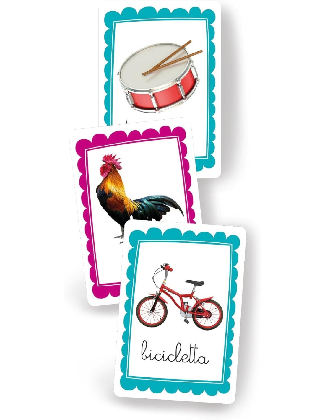 PRESCOLARI: vendita online CLEMENTONI SAPIENTINO PRIME PAROLE FLASHCARDS in offerta