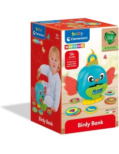 INFANZIA: vendita online CLEMENTONI, BABY UCCELLINO SALVADANAIO, GIOCO PRIMA INFANZIA, SALVADANAIO, 7 GETTONI in offerta