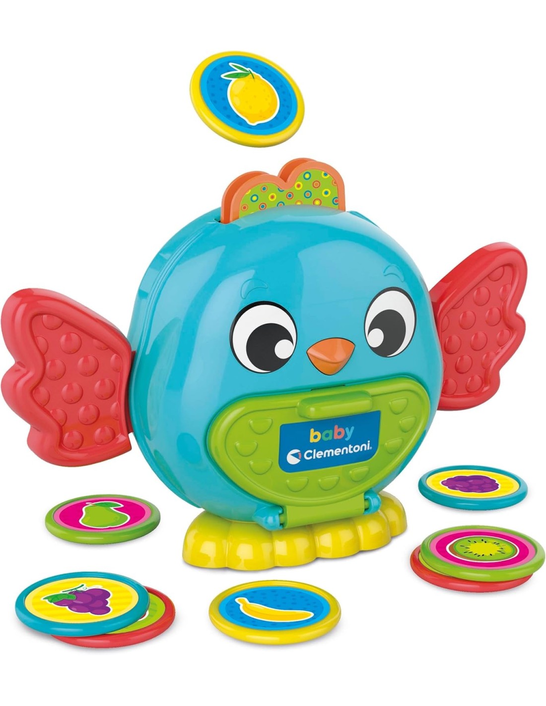 INFANZIA: vendita online CLEMENTONI, BABY UCCELLINO SALVADANAIO, GIOCO PRIMA INFANZIA, SALVADANAIO, 7 GETTONI in offerta