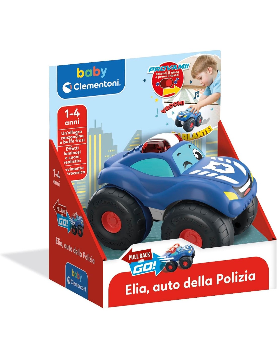 INFANZIA: vendita online BABY CLEMENTONI, ELIA AUTO DELLA POLIZIA, MACCHININA BAMBINO, 1-4 ANNI, GIOCO PRIMA INFANZIA, SUONI ...
