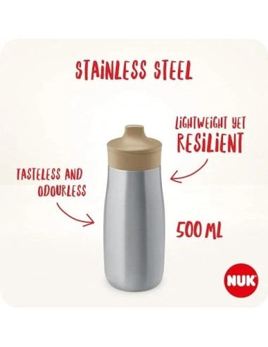 NUK Mini-Me Flip Tazza con Cannuccia 500 ml Lilac Flower – shopincasa.it