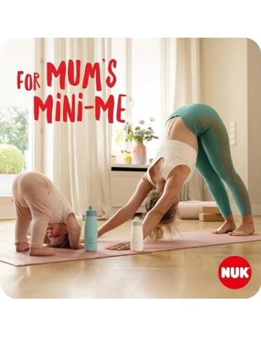 NUK Mini-Me Flip Tazza con Cannuccia 500 ml Lilac Flower – shopincasa.it