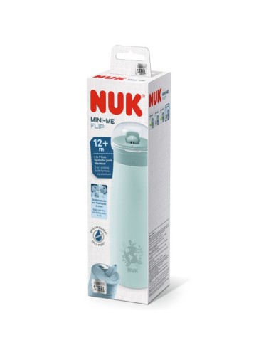 Borraccia NUK Mini-Me Flip Acciaio Inox Blu 500 ml – shopincasa.it