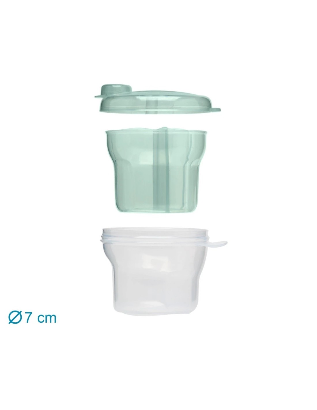 Dispenser di Latte in Polvere a 3 Scomparti Sage – shopincasa.it