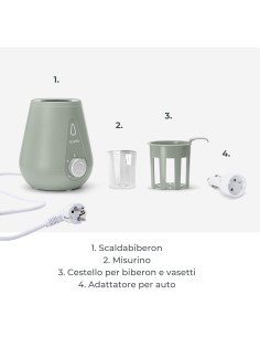 Nuvita 1165 - Scalda Biberon Portatile per Neonati | Scaldabiberon ... 2