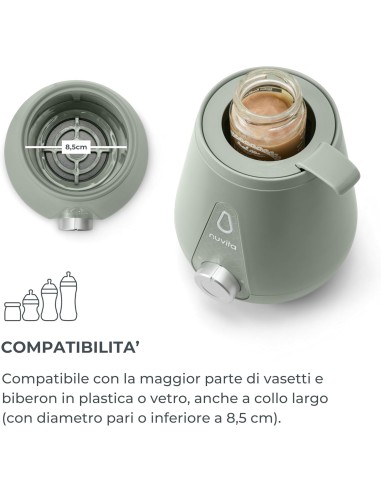 Nuvita 1165 - Scalda Biberon Portatile per Neonati | Scaldabiberon ...