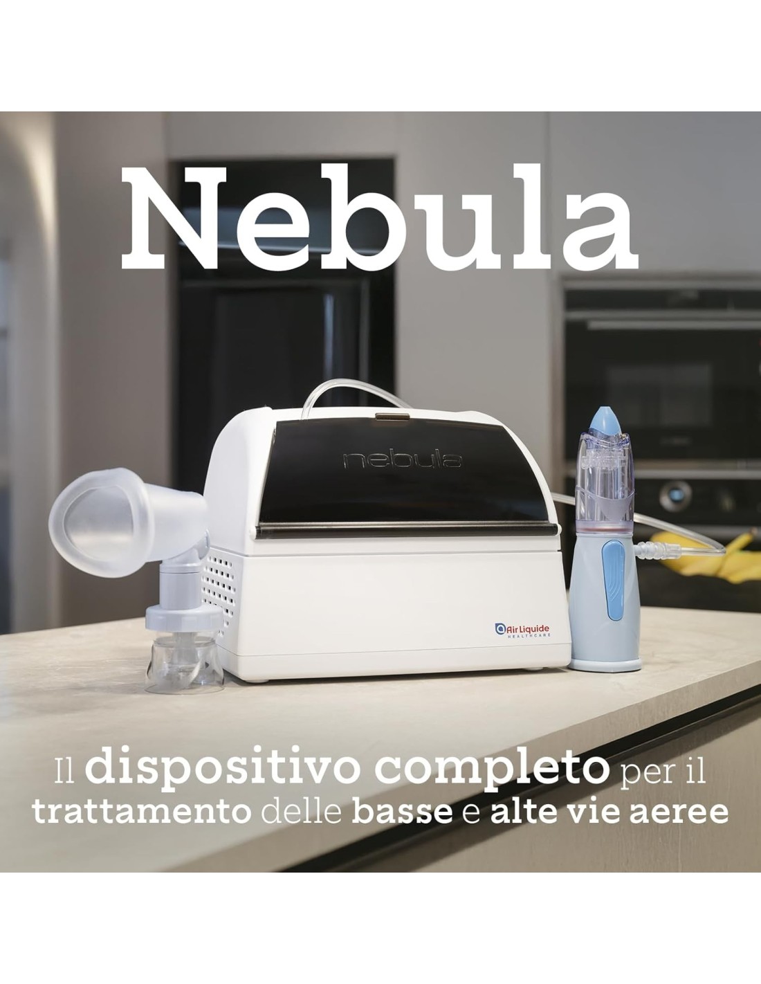 Air Liquide Healthcare NEBULA Sistema Completo Aerosolterapia – shopincasa.it