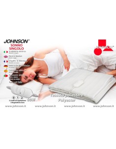 Johnson Sonno Termocoperta Singola 150x80 cm 60W – shopincasa.it