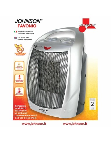 Johnson Favonio Termoventilatore Ceramico 750/1500W – shopincasa.it