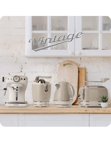 Tritatutto Ariete Vintage Beige – 400W, 2 velocità e lame inox | Shop in Casa