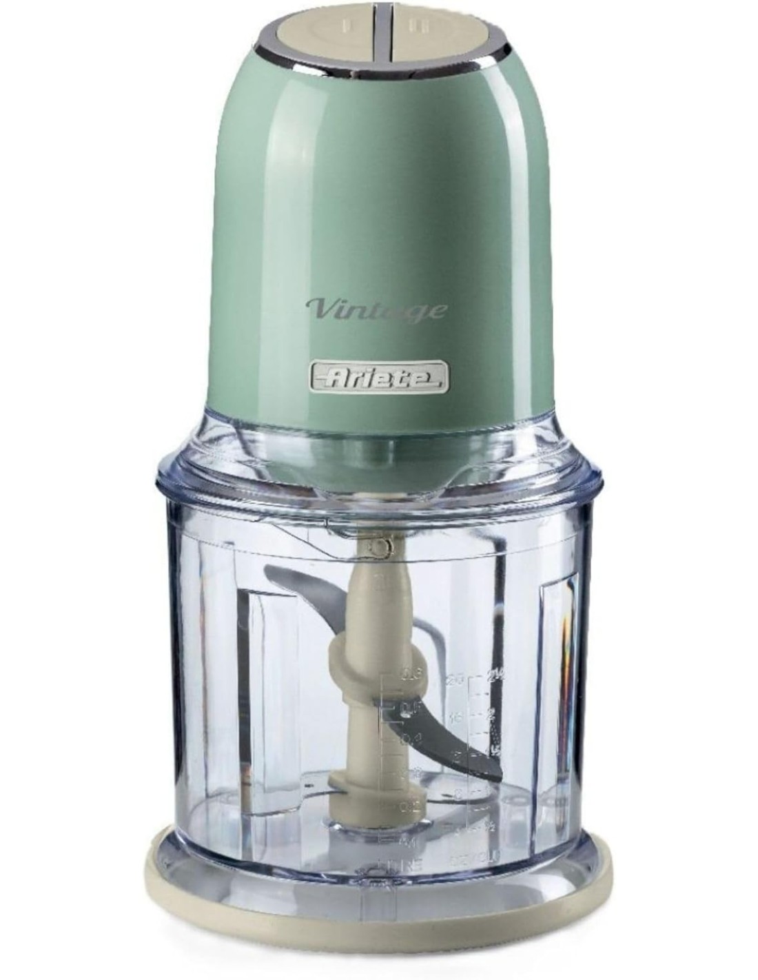 Tritatutto Ariete Vintage Verde – 400W, tazza 600ml, design retrò | Shop in Casa