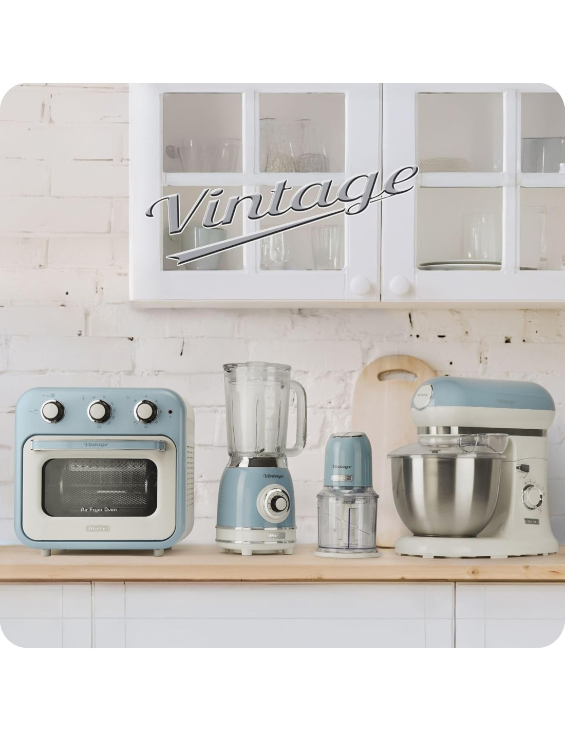 ritatutto Ariete Vintage Celeste – 400W, tazza 600ml, design retrò | Shop in Casa