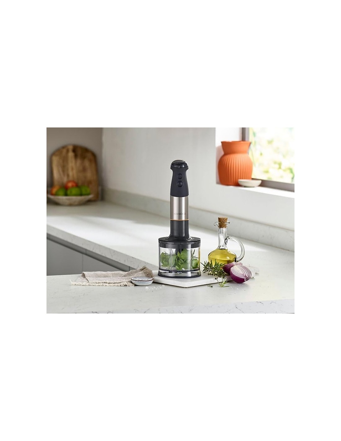 Kenwood HBM60.307GY Frullatore a Immersione 1000W Triblade | shopincasa.it