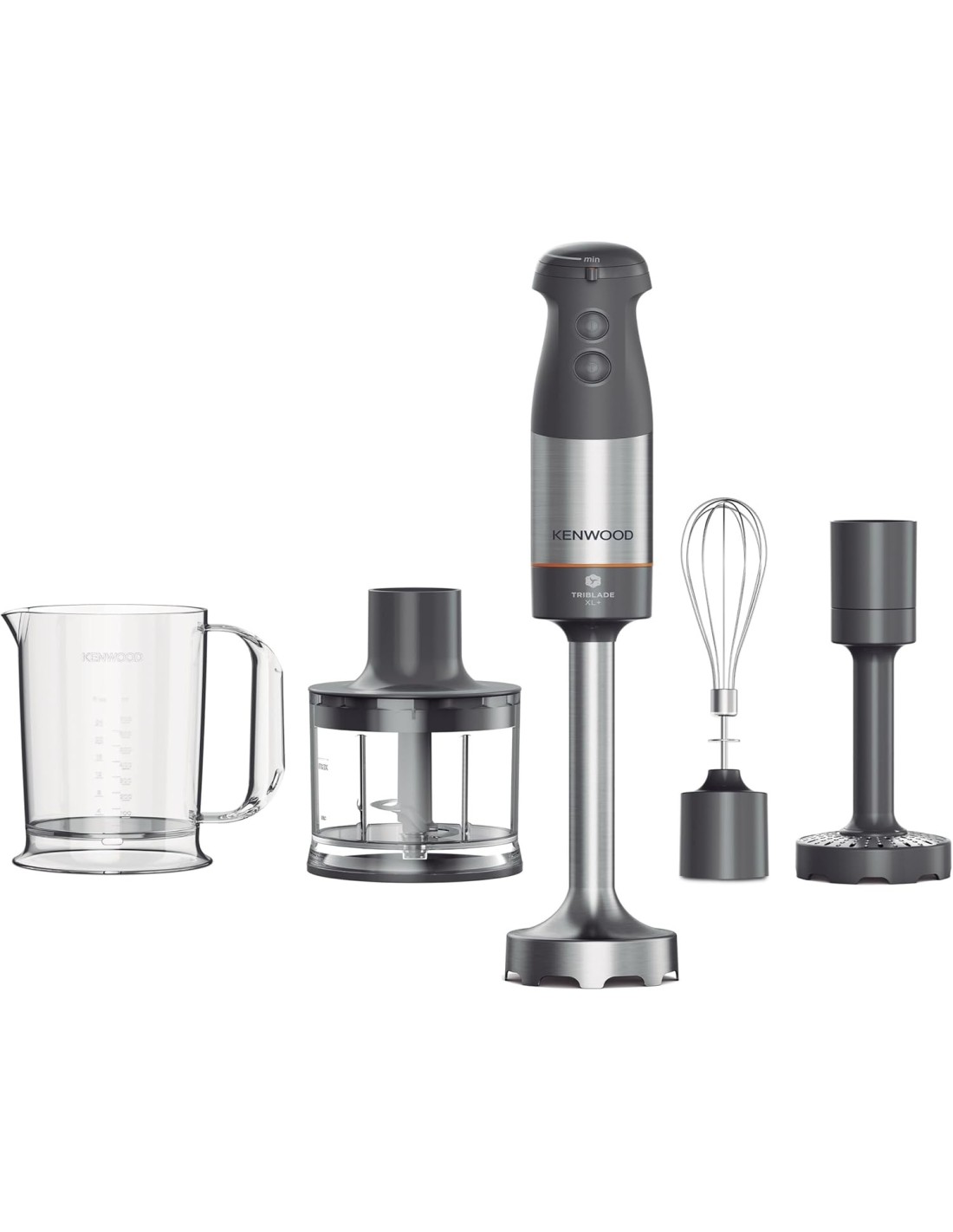 Kenwood HBM60.307GY Frullatore a Immersione 1000W Triblade | shopincasa.it