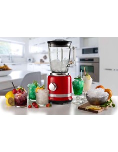 FRULLATORI E TRITATUTTO: vendita online Frullatore rosso Moderna Ariete, tazza vetro graduata, 4 lame acciaio inox, 4 velocit... 2