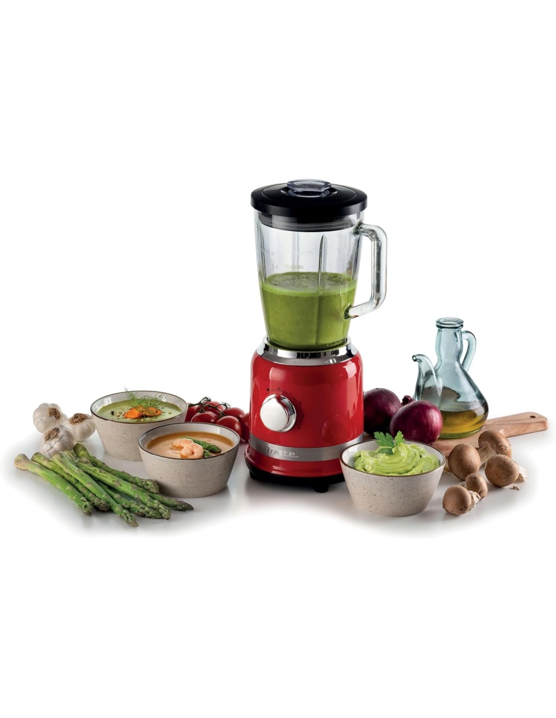 Frullatore Moderna Ariete Rosso tazza vetro 4 velocità | Shop in Casa