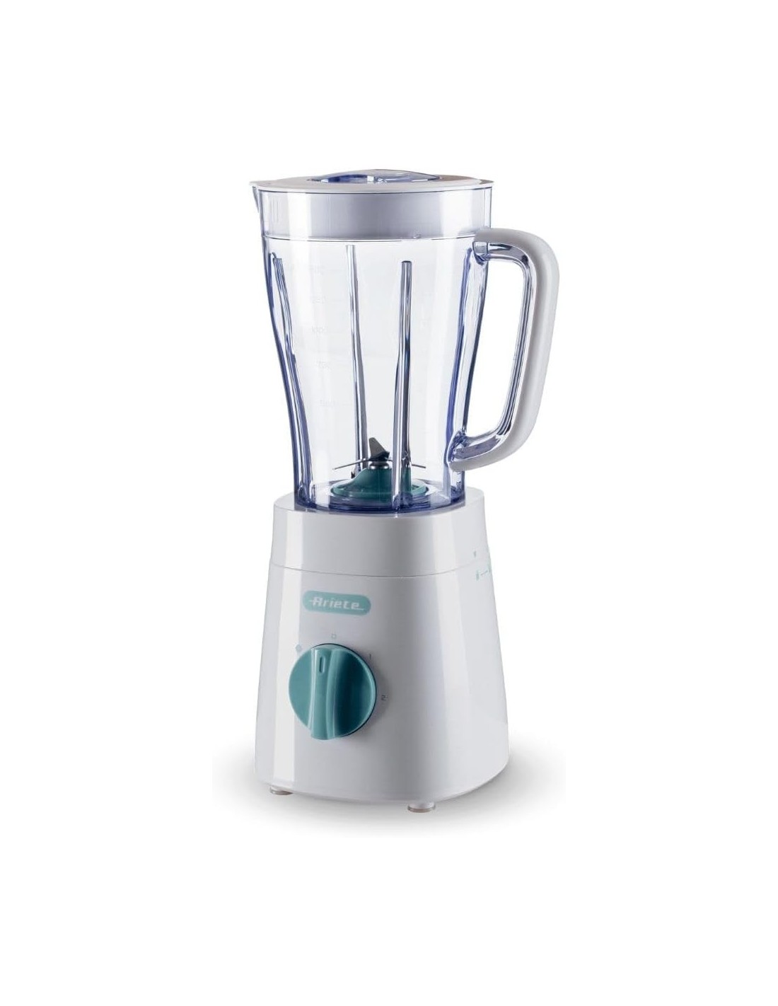 Frullatore Breakfast Bianco e Celeste 500W con Lame Inox e Tritaghiaccio | Shop in Casa