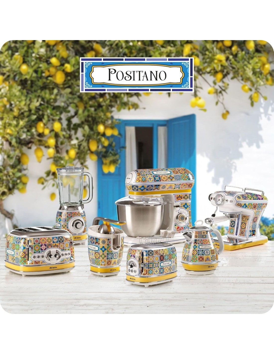 Frullatore Positano con Tazza in Vetro 1,5L e Lame Inox | Shop in Casa