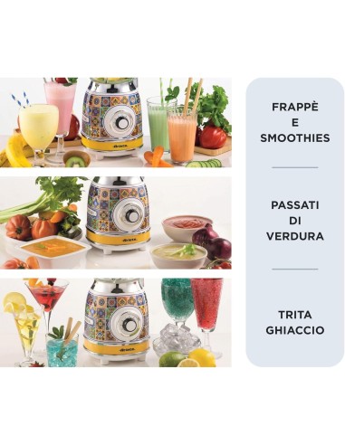 Frullatore Positano con Tazza in Vetro 1,5L e Lame Inox | Shop in Casa