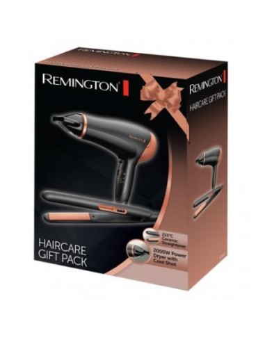 Remington Haircare Gift Pack Phon 2000 W + Piastra – shopincasa.it