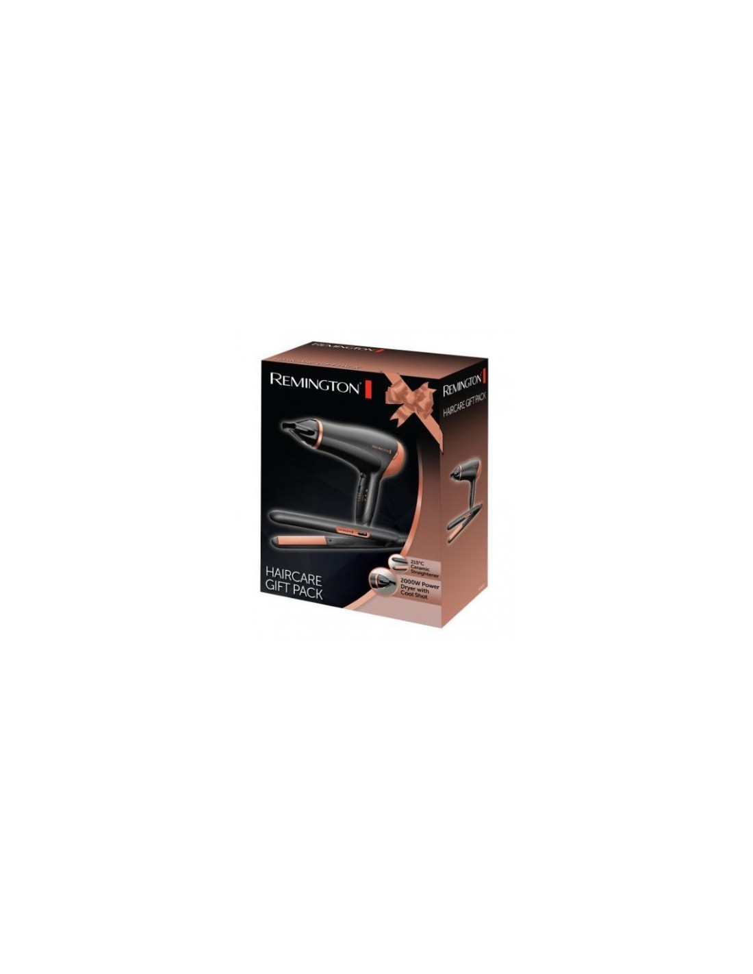 Remington Haircare Gift Pack Phon 2000 W + Piastra – shopincasa.it