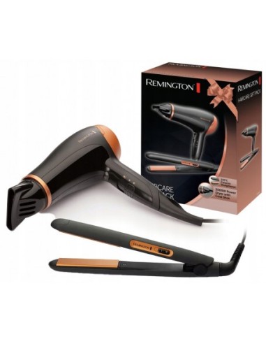 Remington Haircare Gift Pack Phon 2000 W + Piastra – shopincasa.it