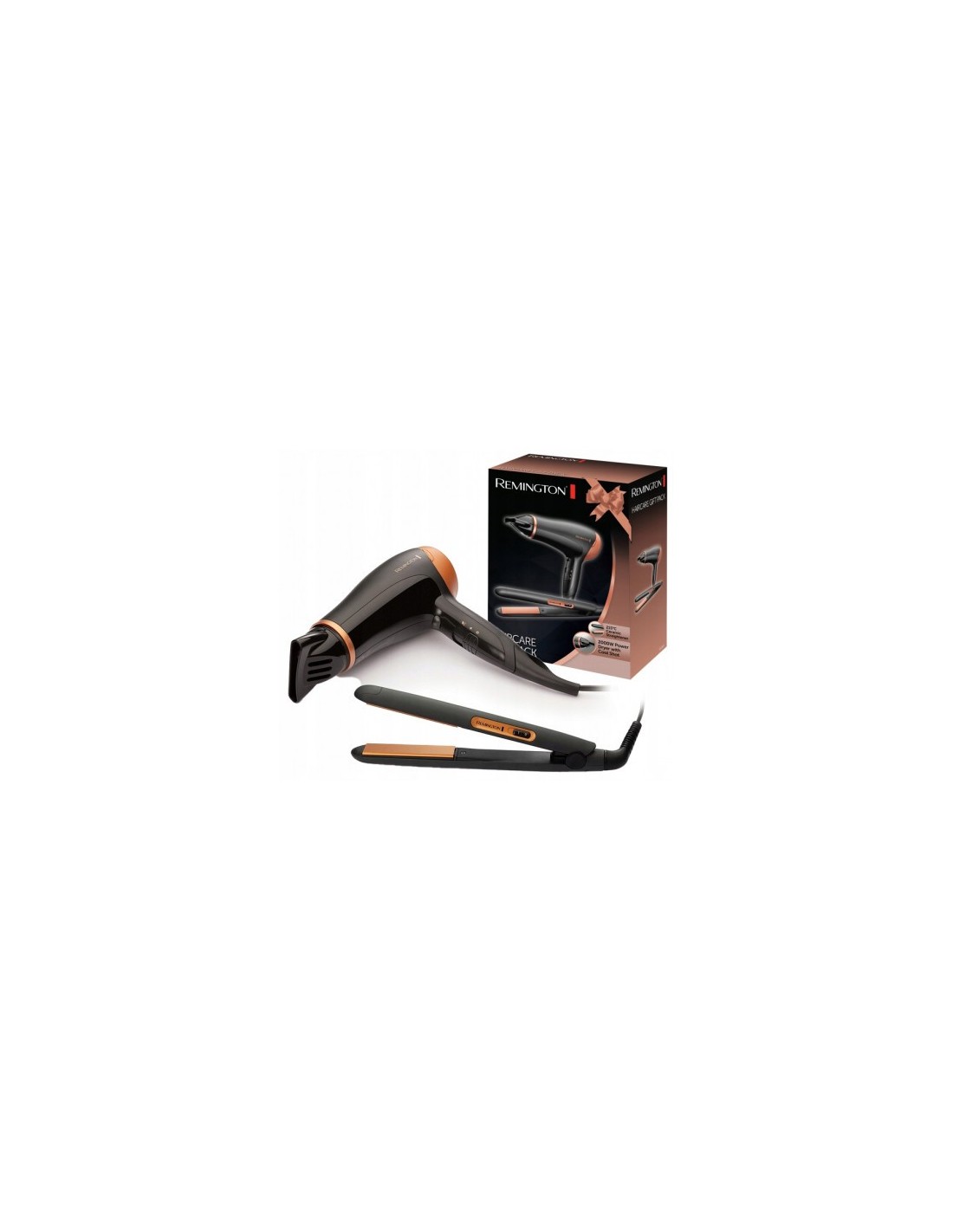 Remington Haircare Gift Pack Phon 2000 W + Piastra – shopincasa.it