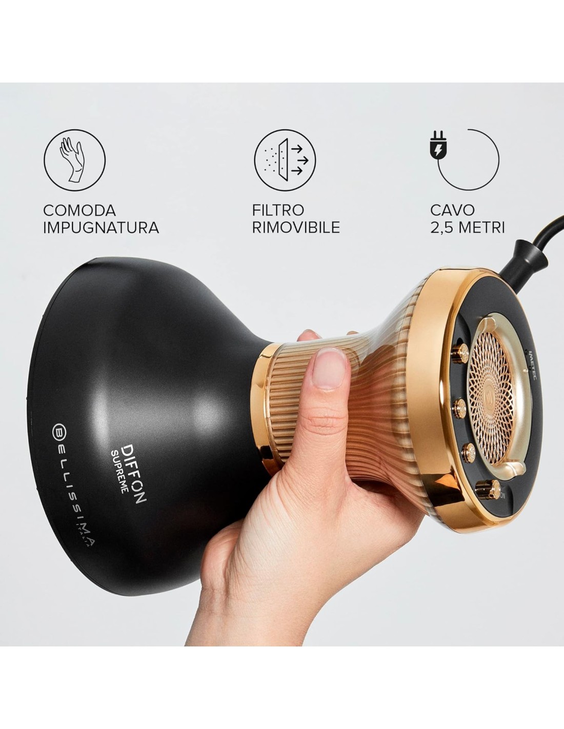 I.Metec Bellissima Diffon Supreme Diffusore Aria Calda Ricci – shopincasa.it