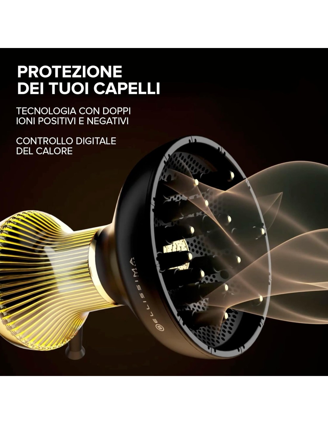 I.Metec Bellissima Diffon Supreme Diffusore Aria Calda Ricci – shopincasa.it