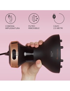 Imetec Curls Booster Asciugacapelli per Ricci con Tecnologia Ceramica – shopincasa.it