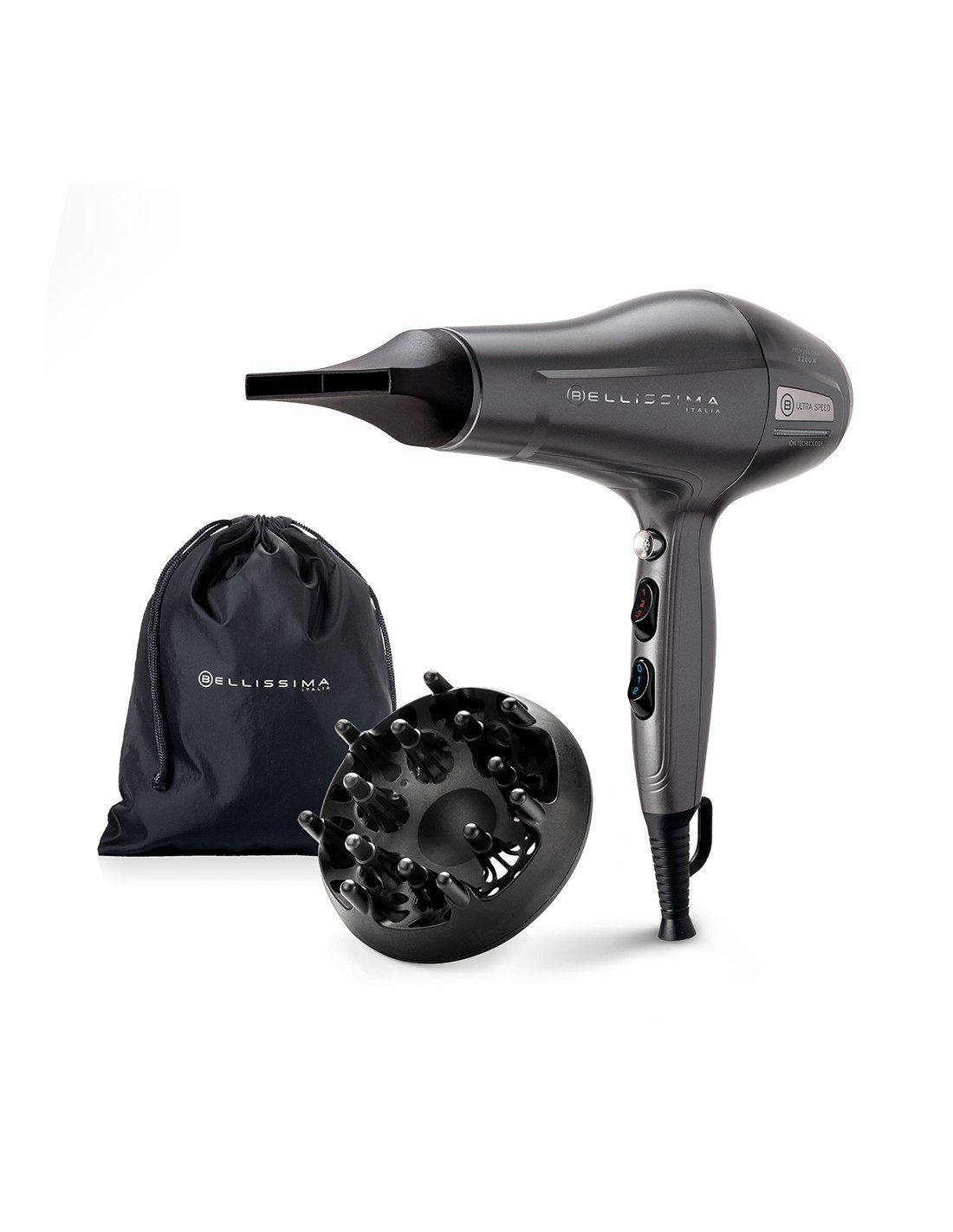 Imetec Bellissima Ultra Speed 11859 – Asciugacapelli Professionale 2200 W – shopincasa.it
