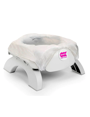 OKBaby Roady Vasino Pieghevole 3-in-1 Bianco | shopincasa.it
