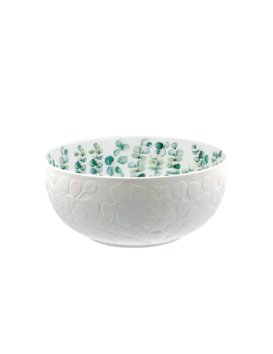 Sempreverde Insalatiera Rilievo Ø23 cm – Porcellana Satinata | shopincasa.it