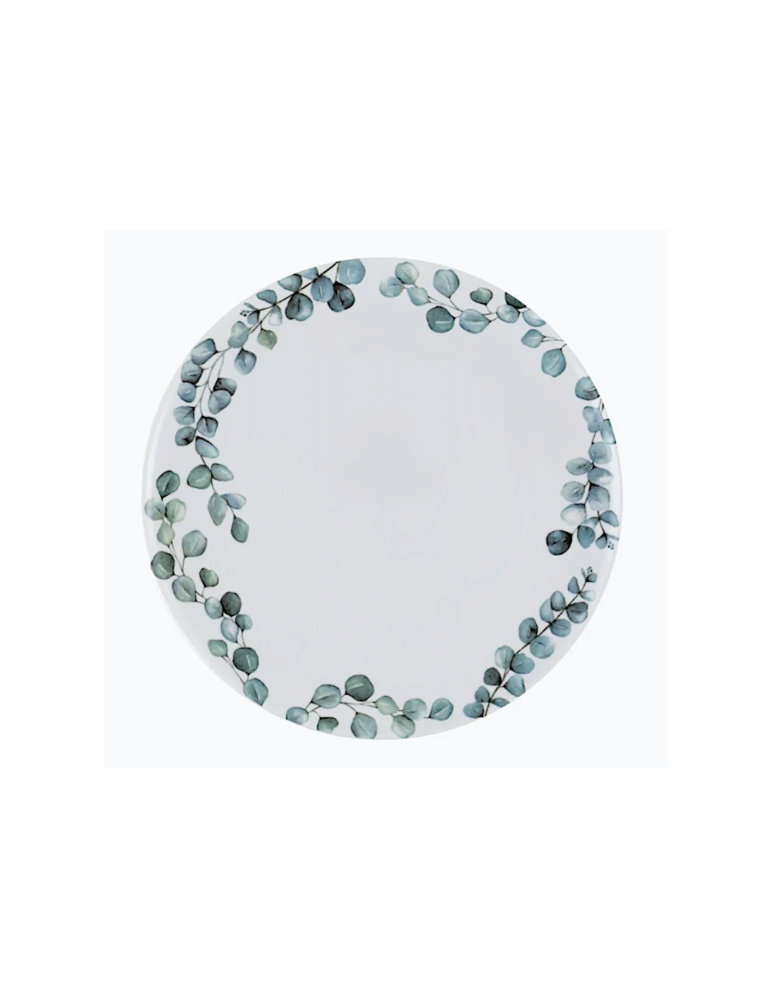 Sempreverde Piatto Rotondo 32 cm – Porcellana Satinata con Rilievo | shopincasa.it